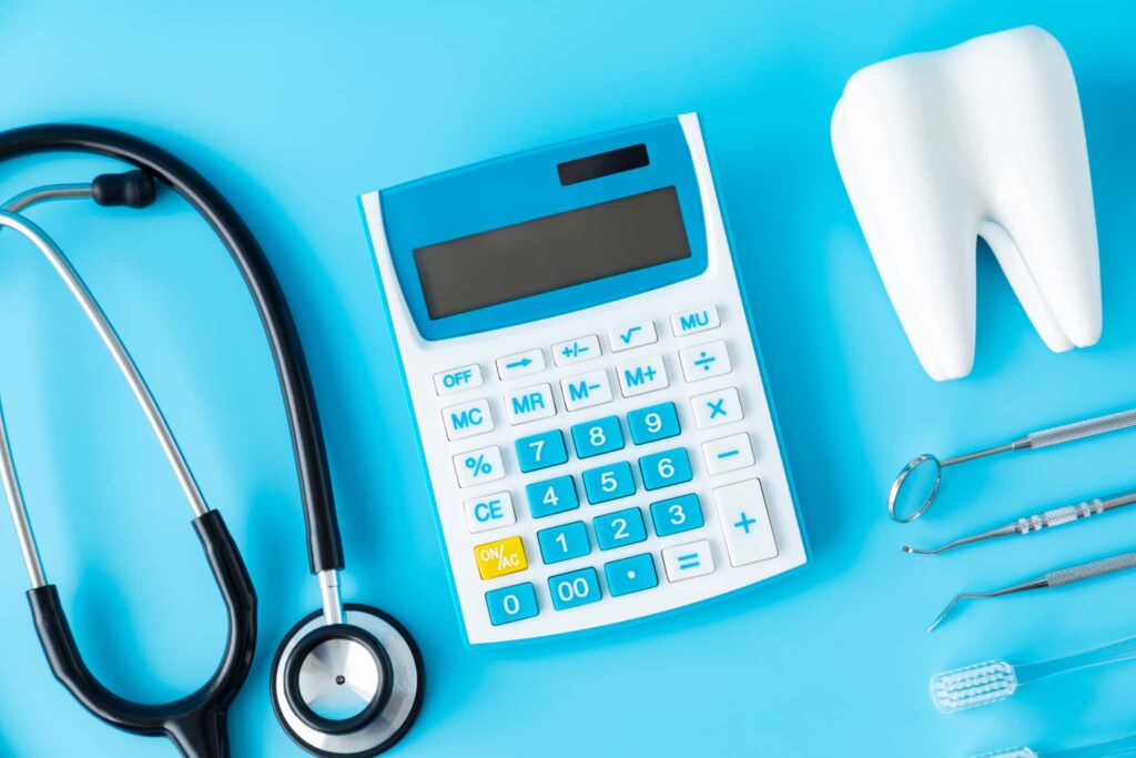 歯医者の定期検診にかかる費用のイメージ